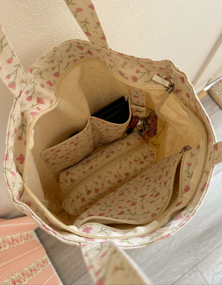 Tote & Pouch Matching Set