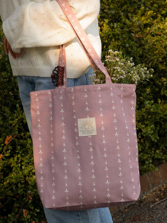 Dusty Mauve Tote Bag