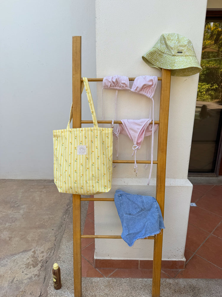 Lemon Blossom Tote Bag