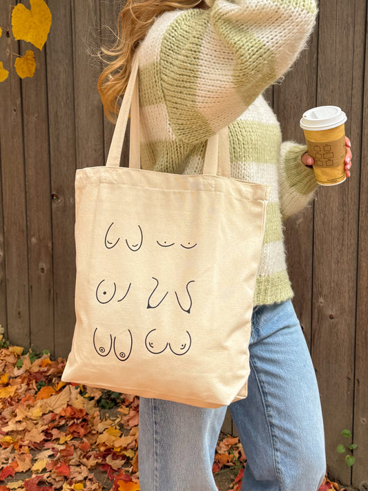Boob Tote Bag