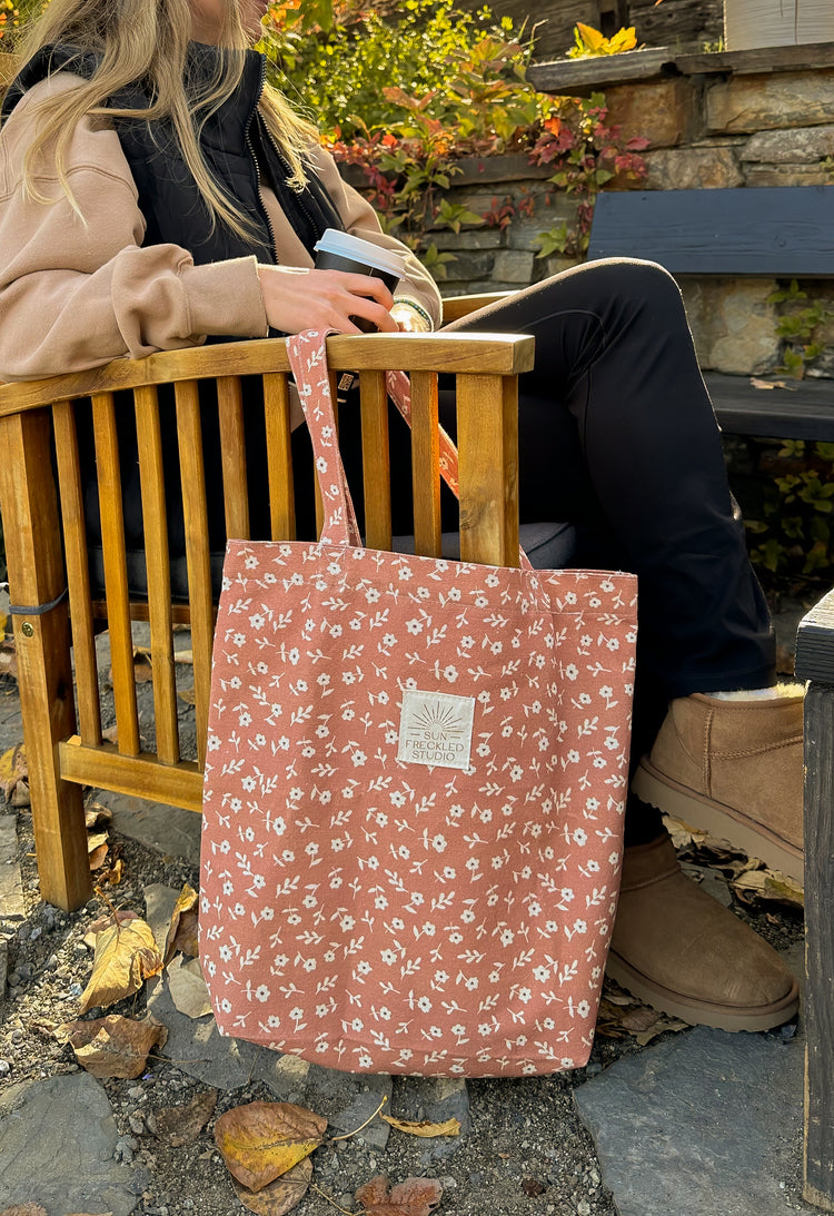 Sienna Flora Tote Bag